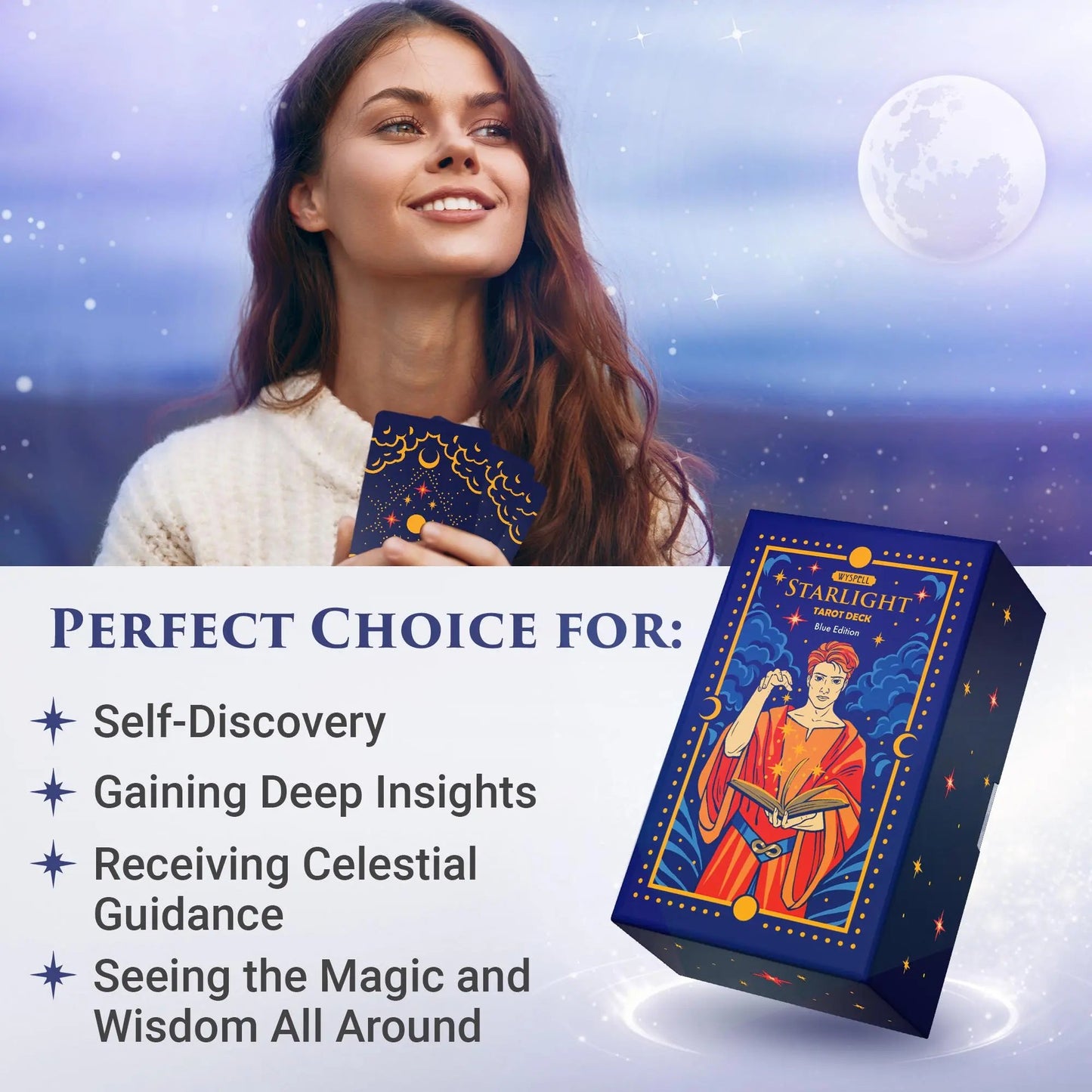 Starlight Blue Tarot